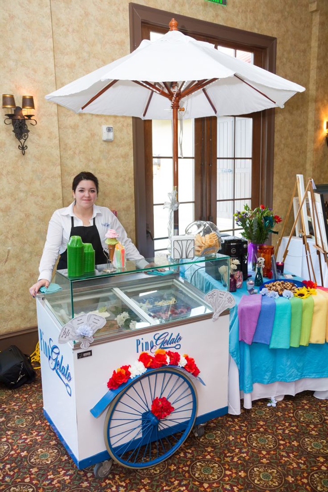 Beaufort Bride : Scope Happiness with Pino Gelato - http://lowcountrybride.com