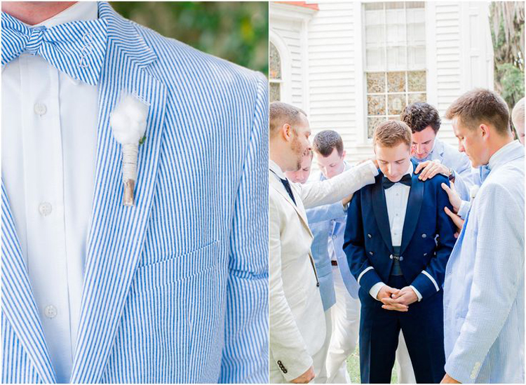 Handsome Boutonnieres | Lowcountry Bride
