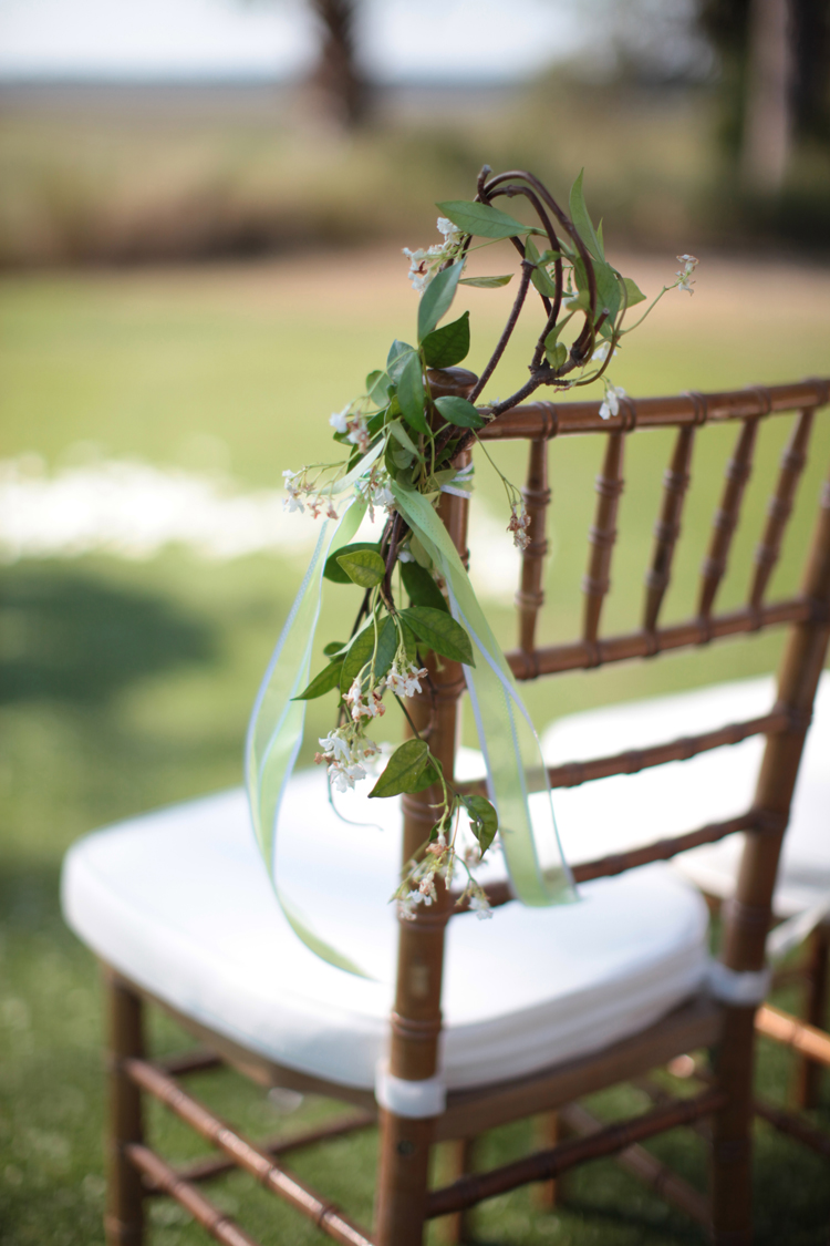 Chair Decor Inspiration | Lowcountry Bride