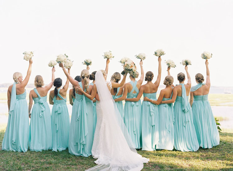 Beautiful Bridesmaids | Lowcountry Bride