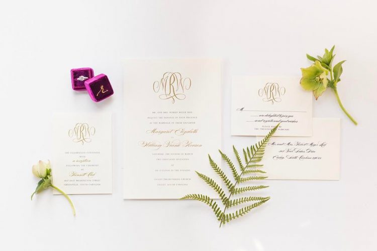 Wedding Invitations to Adore | Lowcountry Bride