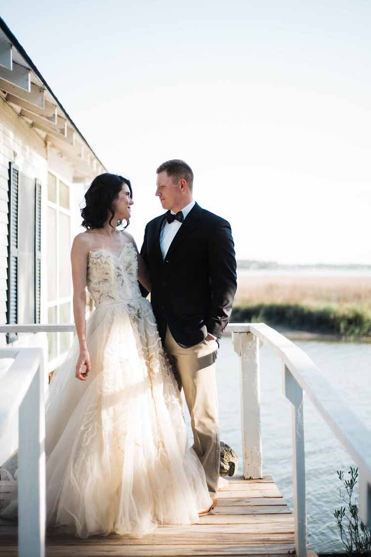 A Deckhouse Wedding at Bradley Point | Lowcountry Bride